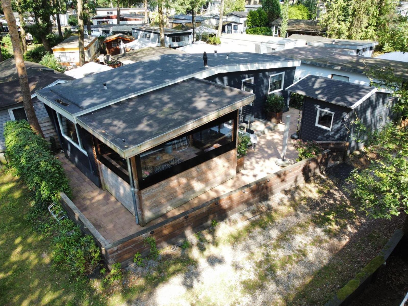 Chalet Bosrijk Midden In De Natuur-Eten&Drinken-Activiteiten-Ontspanning-En Nog Veel Meer Hoenderloo Exteriér fotografie