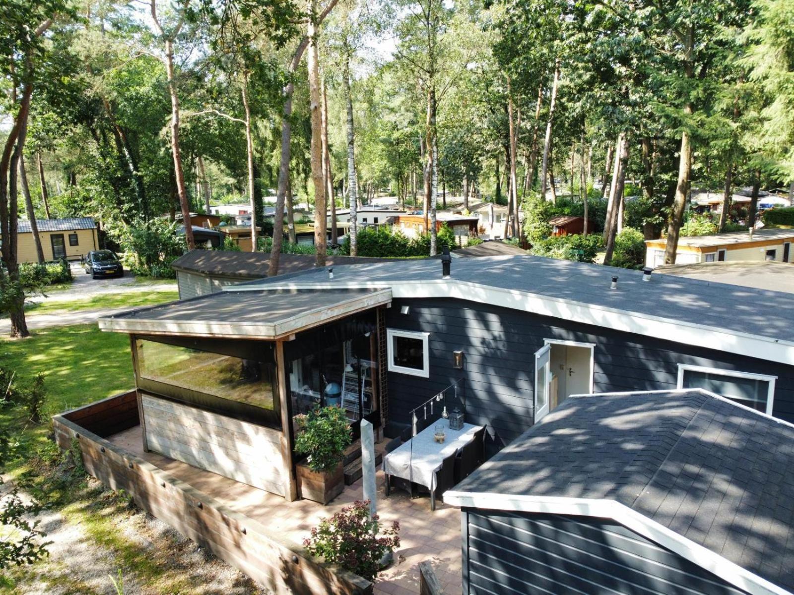 Chalet Bosrijk Midden In De Natuur-Eten&Drinken-Activiteiten-Ontspanning-En Nog Veel Meer Hoenderloo Exteriér fotografie